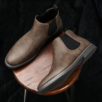 Julian - Eleganckie, casualowe buty Chelsea dla mężczyzn