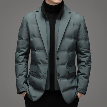 Nicholas - Elegancka, formalna kurtka puchowa dla mężczyzn
