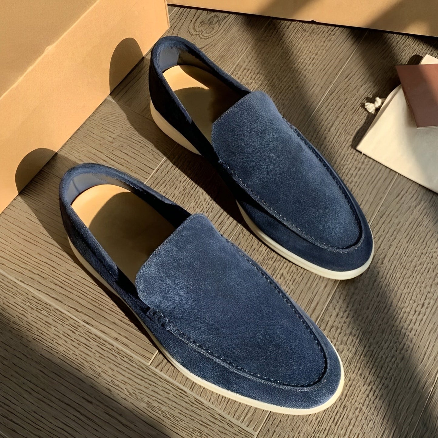 Dominick - Buty zamszowe dla mężczyzn