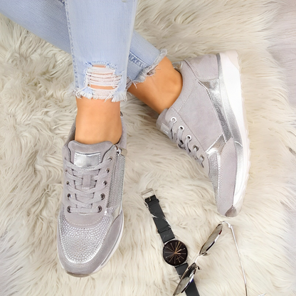Pro Buty - Sneakersy z zamkiem