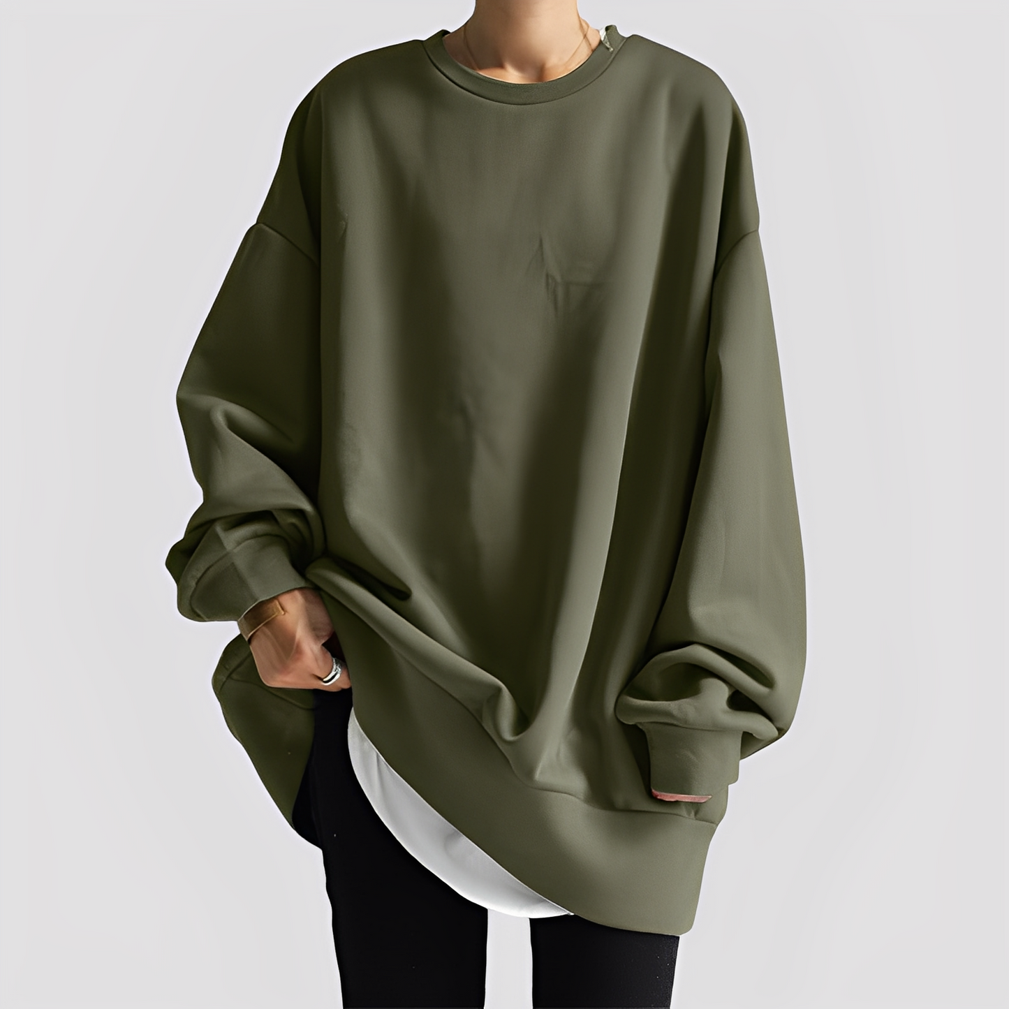 Estella - Nowoczesny oversize sweter dla kobiet