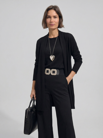 Damski Elegancki Komfortowy Komplet Dwuczęściowy