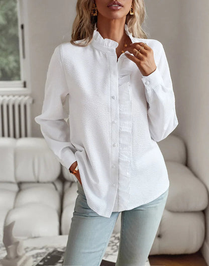 Elegancka lekka wiosenna bluzka