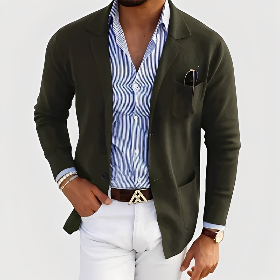 Mathéo - Marynarka slim fit formalna dla mężczyzn