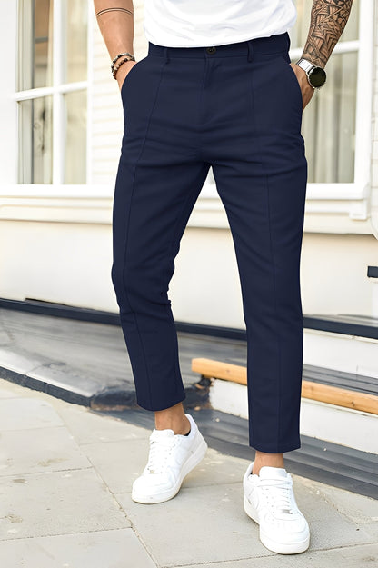 Gregory - Luźne, eleganckie spodnie casual dla mężczyzn