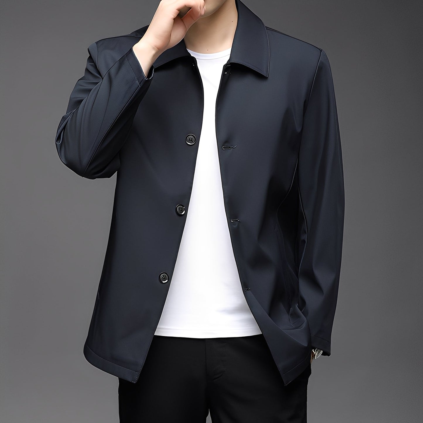 Owen - Elegancka Slim-Fit-Kurtka dla Mężczyzn