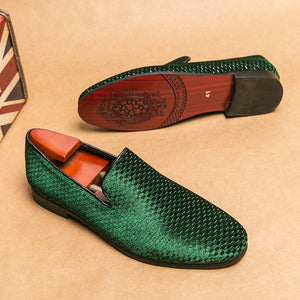 Leonard - Eleganckie loafer z zamszu dla mężczyzn