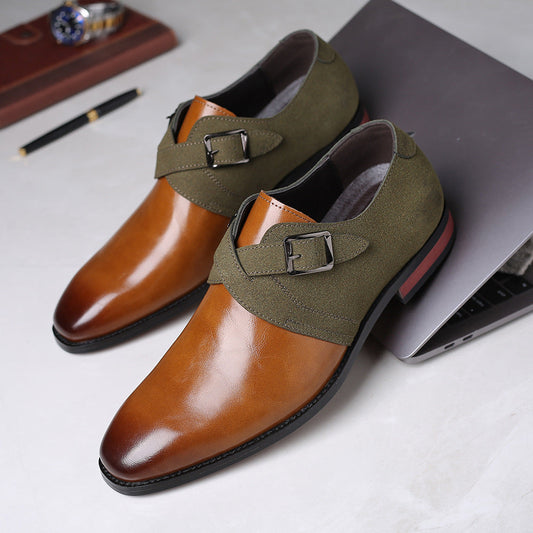 Jimmy - Stylowe formalne skórzane buty dla mężczyzn