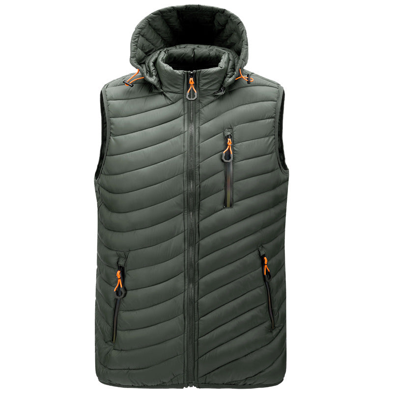 Melvin - Stylowa wiatroszczelna kamizelka outdoor dla mężczyzn