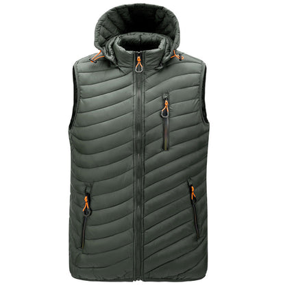 Melvin - Stylowa wiatroszczelna kamizelka outdoor dla mężczyzn
