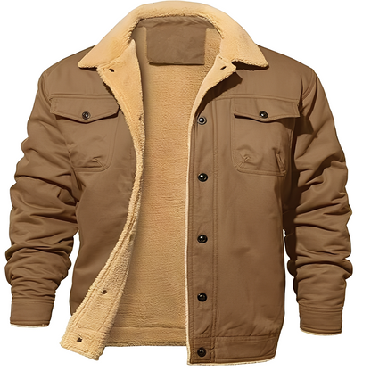 Dillon - Kurtka z Fleece-Twill dla Mężczyzn