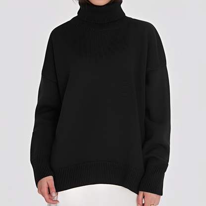 Nylah - Prosty oversize golf dla kobiet