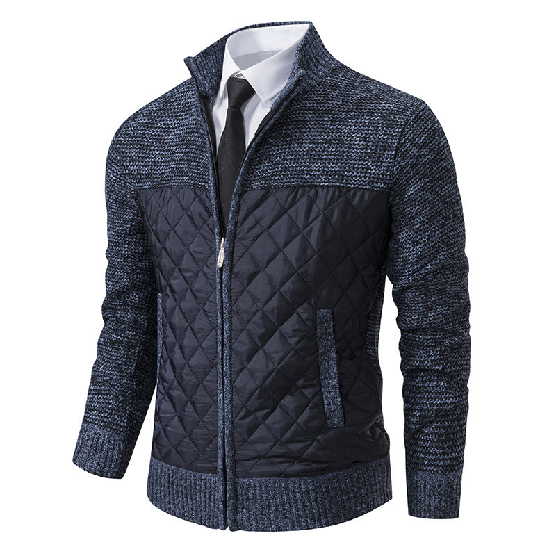 Denton - Stylowa, ciepła Jacquard-Twill-kurtka dla mężczyzn