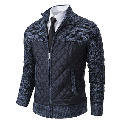 Denton - Stylowa, ciepła Jacquard-Twill-kurtka dla mężczyzn
