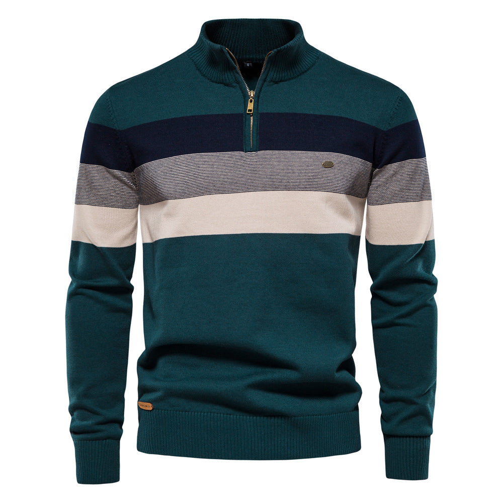Ralph - Stylowy pasiasty sweter dla mężczyzn
