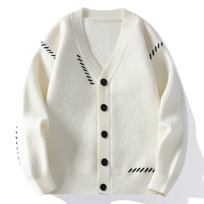 Timothy - Stylowy sweter z wzorem dla mężczyzn