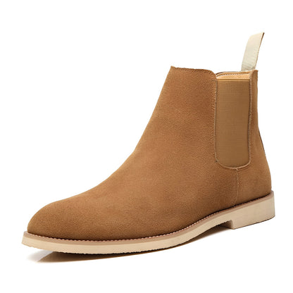 Willard - Stylowe Chelsea-buty z zamszu dla mężczyzn