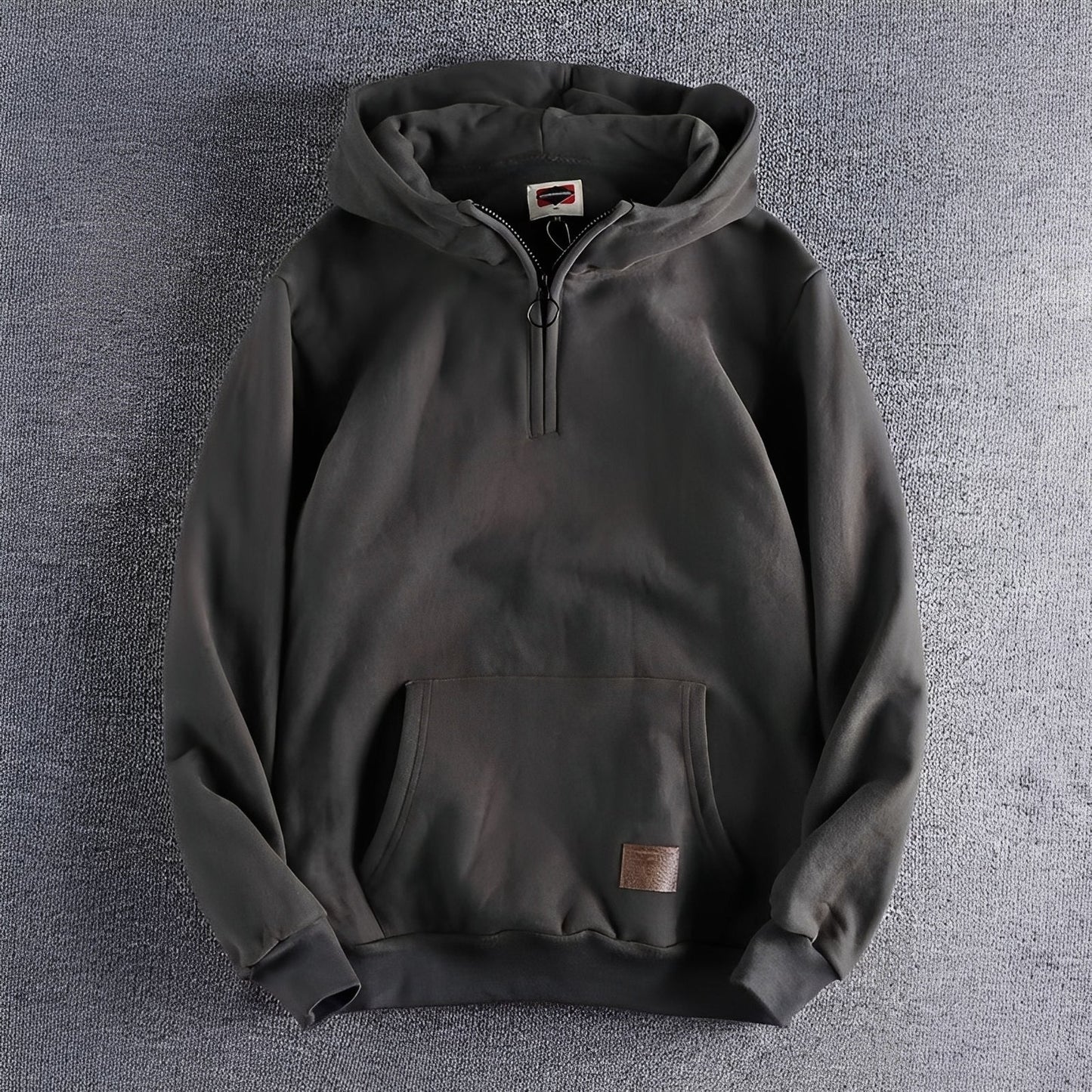 Tommy - Retro-bluza z grubym zamkiem dla mężczyzn