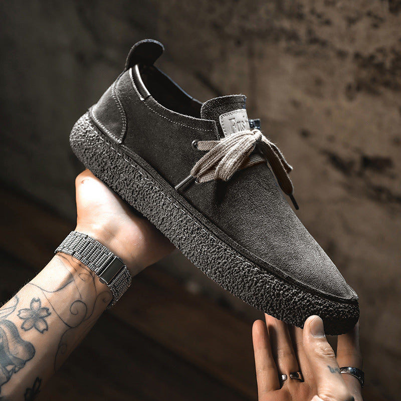 Henry - Luźne buty zamszowe dla mężczyzn