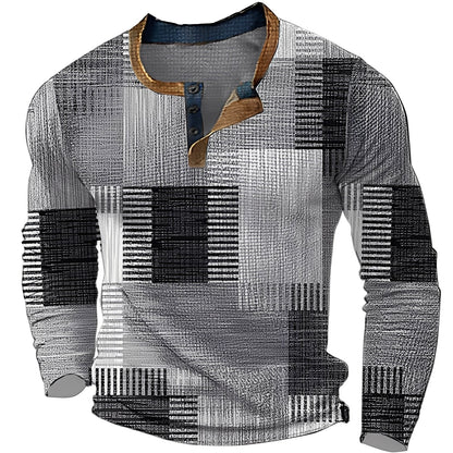 Antonio - Męski sweter z długimi rękawami