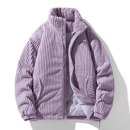 Vergil - Stylowa unisex kurtka z miękkiego sztruksu