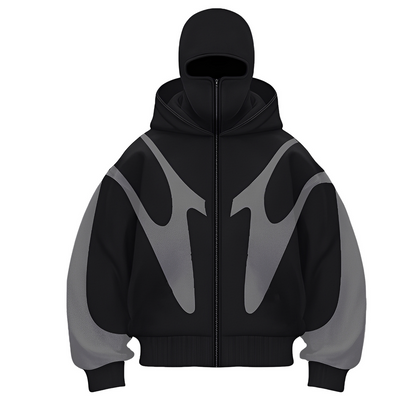 Patrick - Stylowy hoodie z kominiarką dla mężczyzn