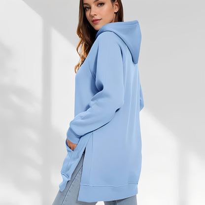 Amarante - Damska kurtka oversize z kapturem