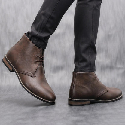 Klasyczne skórzane buty męskie