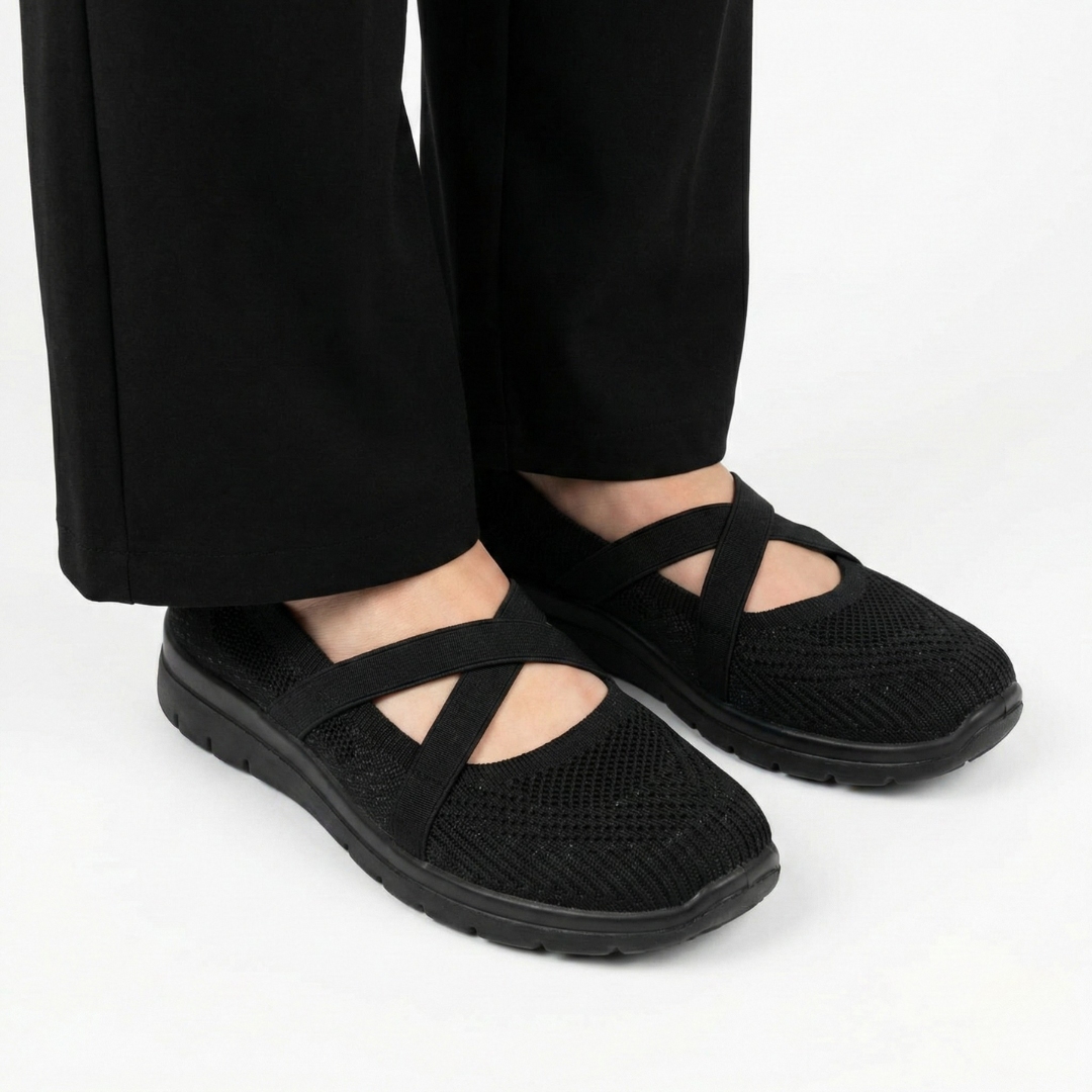 Buty Komfortowe Casual z Pasek Stretch