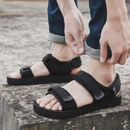 Męskie lekkie, oddychające sandały outdoorowe