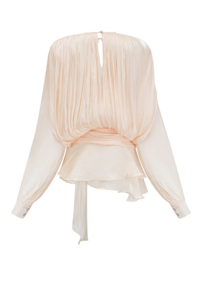 Sukienka Champagne Satin Estelle