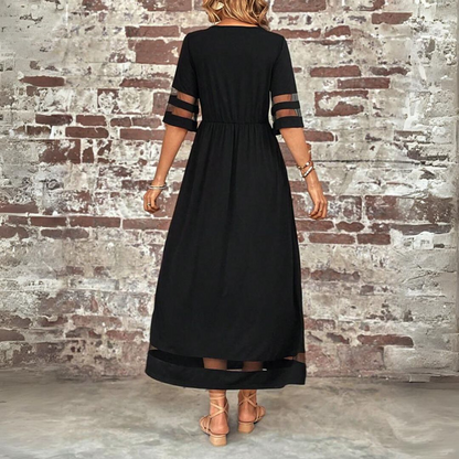 Amandine – Sukienka elegancka, z efektem ukrycia brzucha