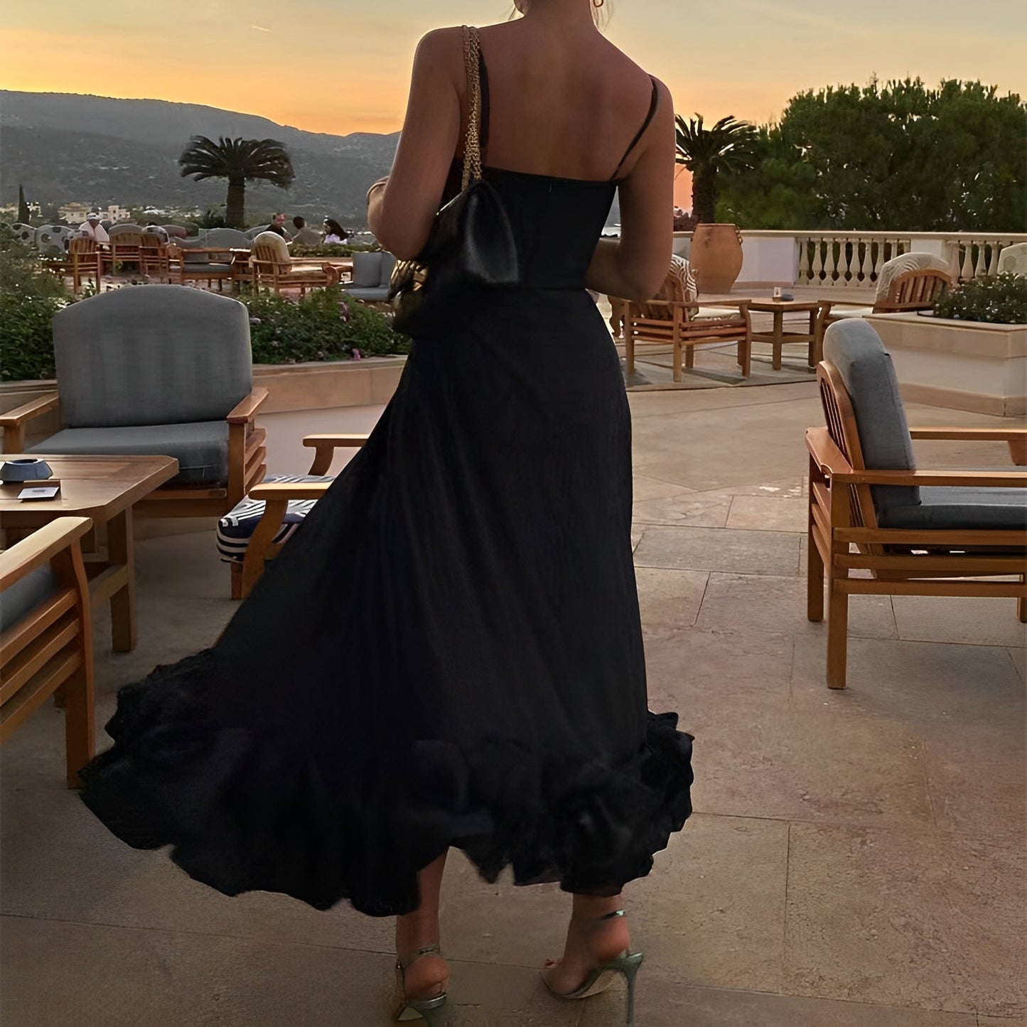 Sherri - Elegancka sukienka typu swing dla kobiet