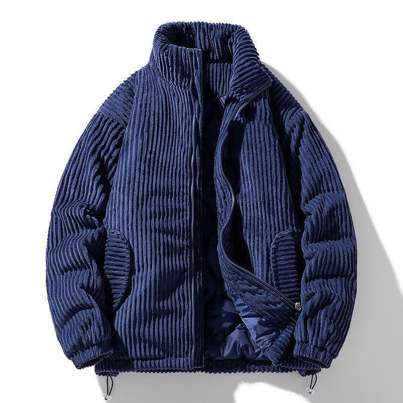 Vergil - Stylowa unisex kurtka z miękkiego sztruksu