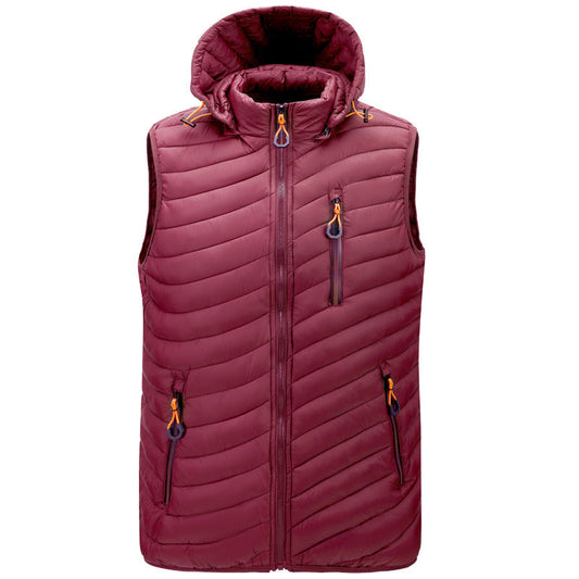 Melvin - Stylowa wiatroszczelna kamizelka outdoor dla mężczyzn