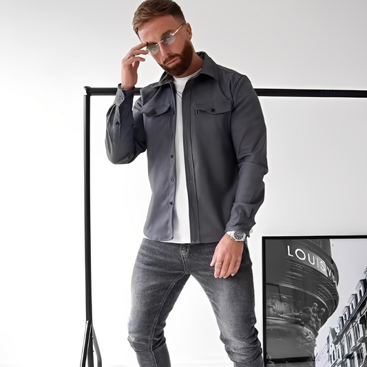 Aadolf - Kurtka oversize luźna dla mężczyzn