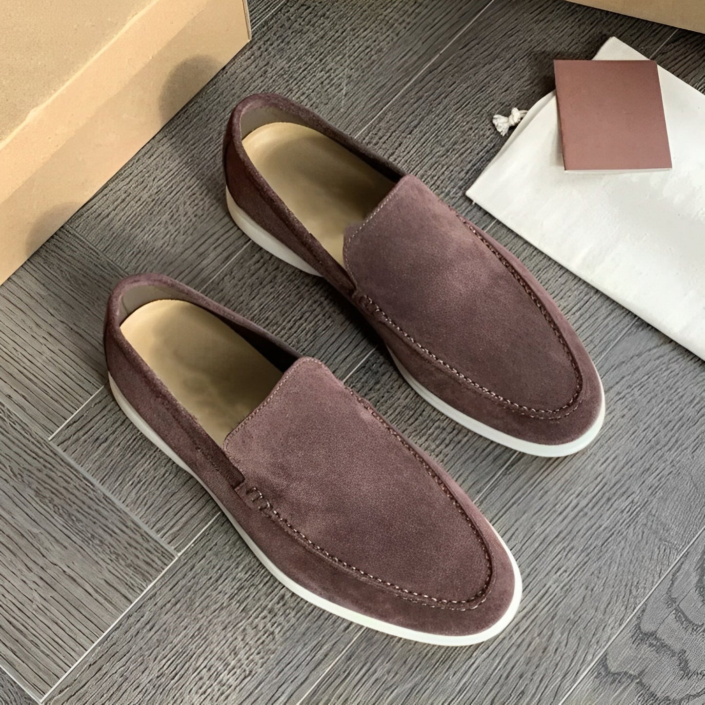 Dominick - Buty zamszowe dla mężczyzn