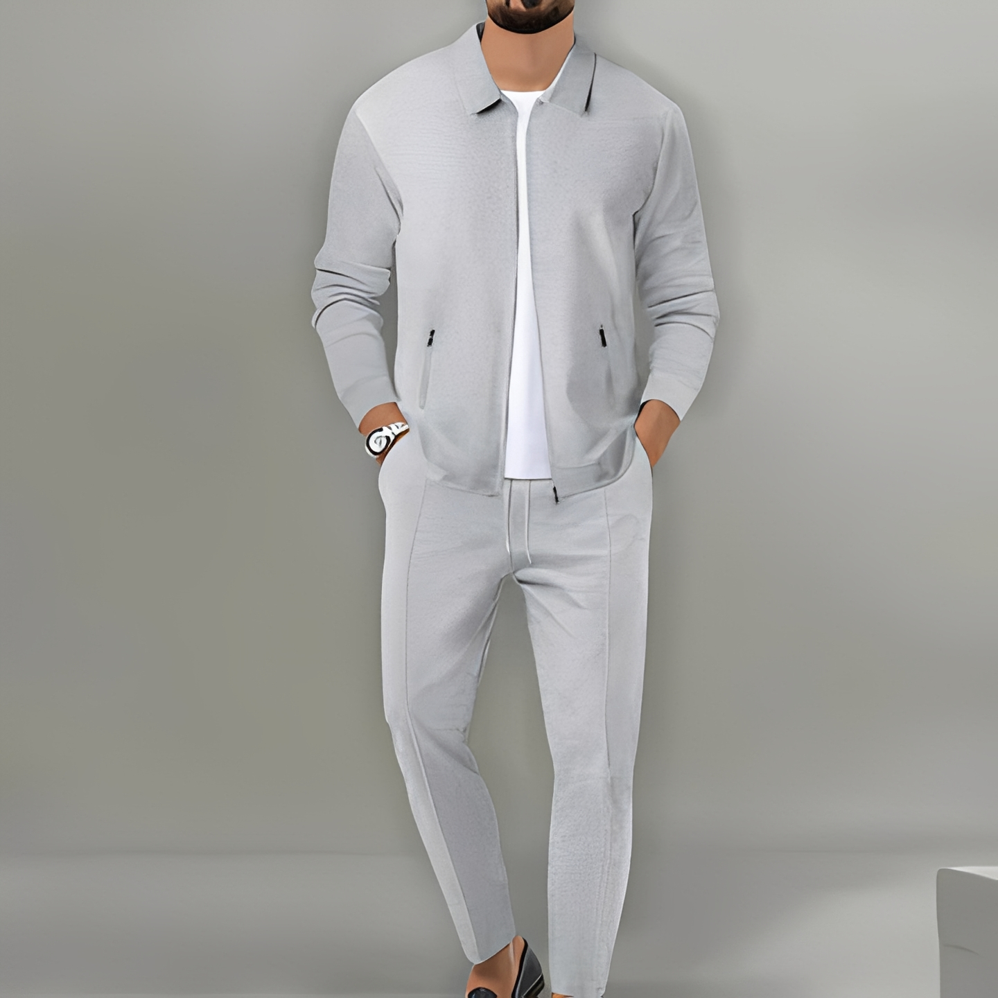 Khenzo - Modny garnitur casual dla mężczyzn