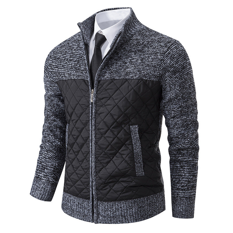Denton - Stylowa, ciepła Jacquard-Twill-kurtka dla mężczyzn