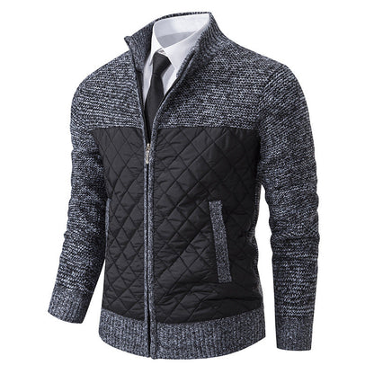 Denton - Stylowa, ciepła Jacquard-Twill-kurtka dla mężczyzn