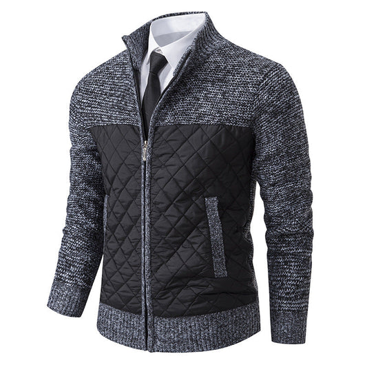 Denton - Stylowa, ciepła Jacquard-Twill-kurtka dla mężczyzn