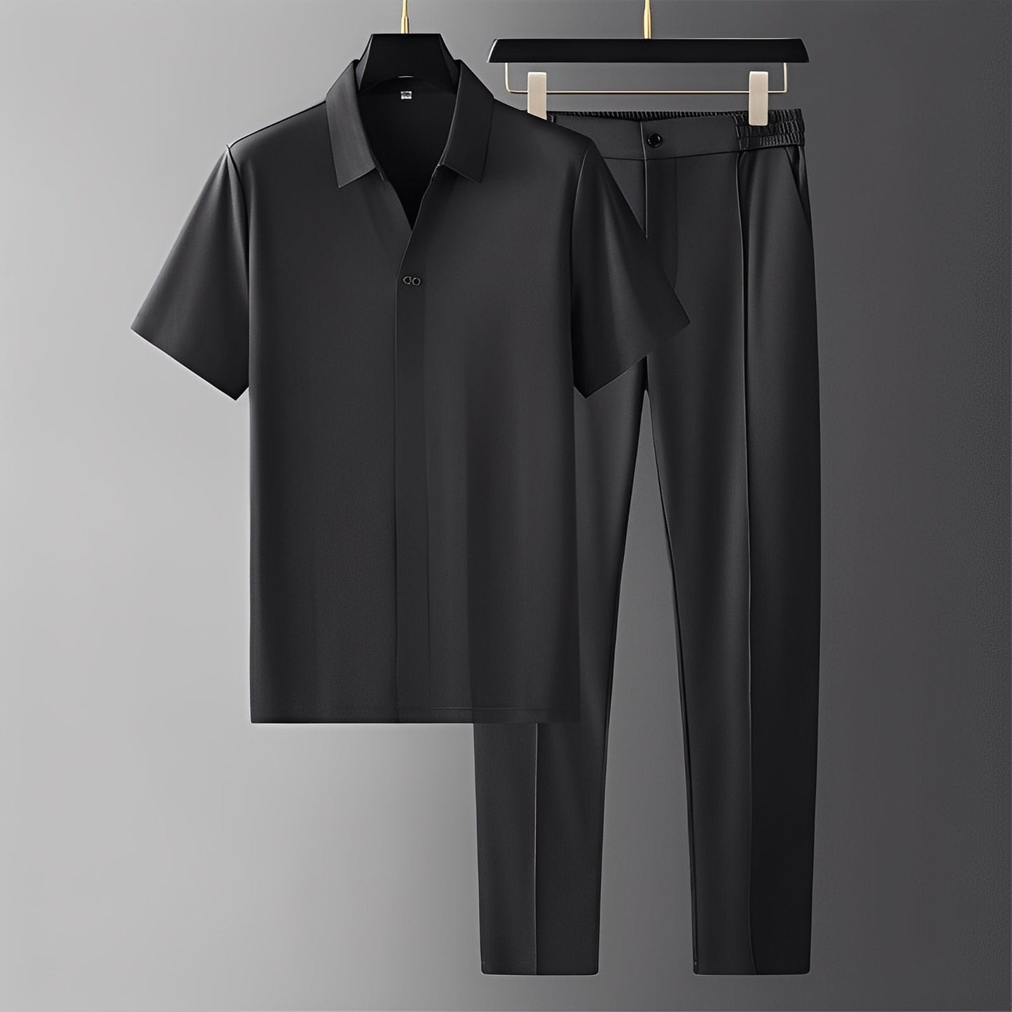 Alexander - Zestaw polo i eleganckie krótkie spodnie dla mężczyzn