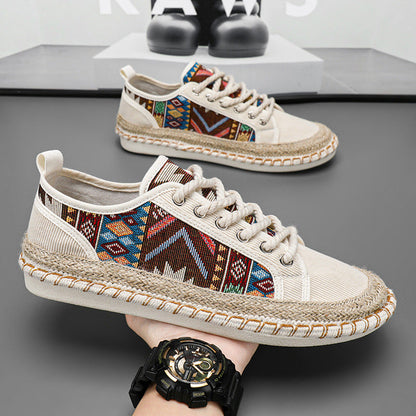Liam - Stylowe sneakersy z nadrukiem dla mężczyzn