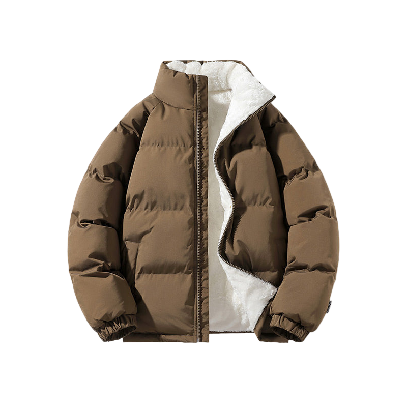 Calvin – Męska kurtka puchowa z wewnętrzną wyściółką z polaru