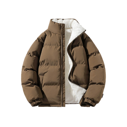 Calvin – Męska kurtka puchowa z wewnętrzną wyściółką z polaru