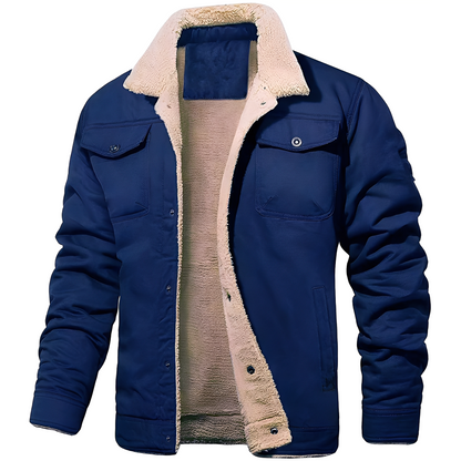 Dillon - Kurtka z Fleece-Twill dla Mężczyzn
