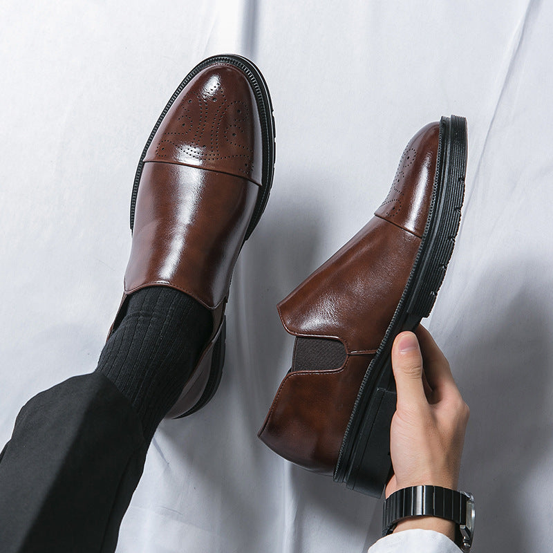 James - Eleganckie buty skórzane dla mężczyzn