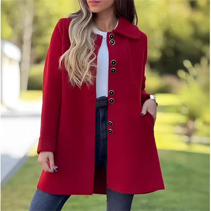 Amelia - Modna, elegancka Fleece-kardigan dla kobiet