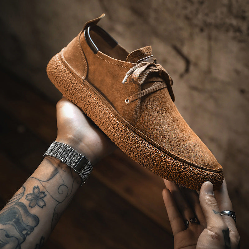 Henry - Luźne buty zamszowe dla mężczyzn