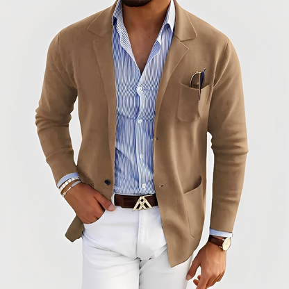 Mathéo - Marynarka slim fit formalna dla mężczyzn